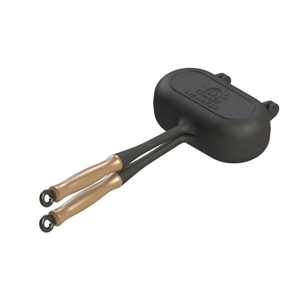 Sanduicheira Ferro Fundido Pão Frances 8x15Cm Libaneza - 1