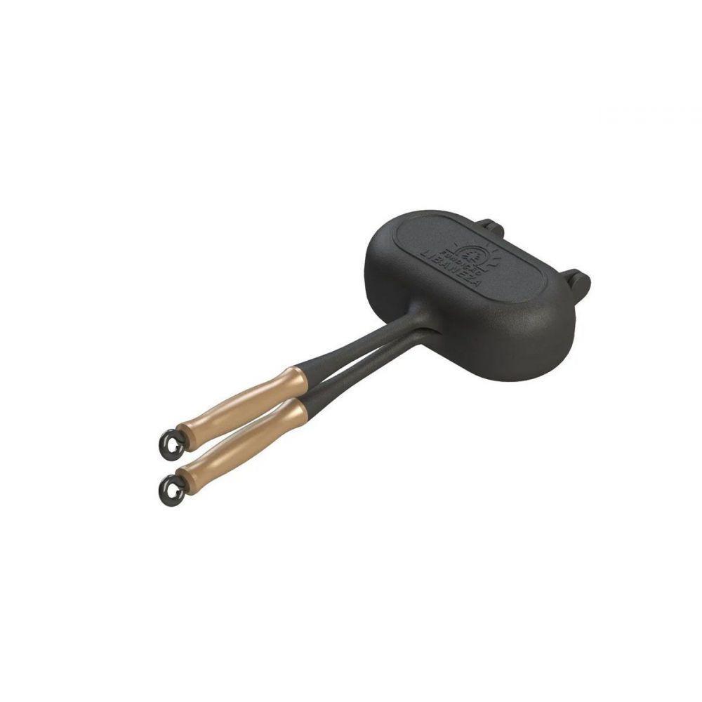 Sanduicheira Ferro Fundido Pão Frances 8x15Cm Libaneza - 2