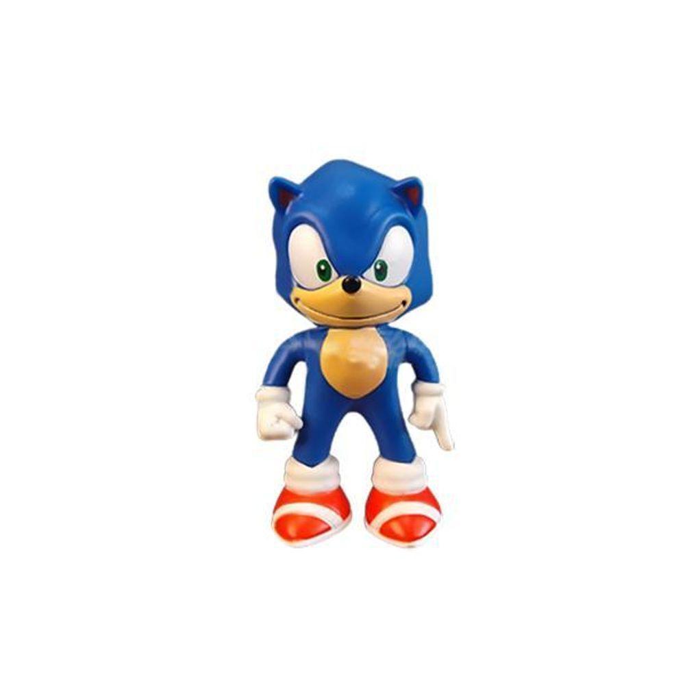 Kit Boneco Sonic Azul Articulado 15Cm + Caneca 350Ml Nº3 - 2