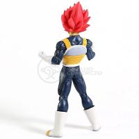 Boneco Action Vegeta Sayajin God Dragon Ball Z 20Cm - 3