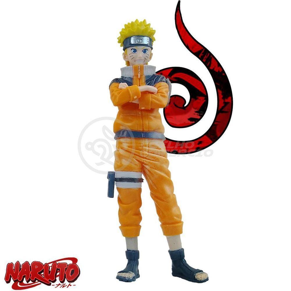 Boneco Action Figure Anime Naruto Uzumaki Criança 18Cm - 1