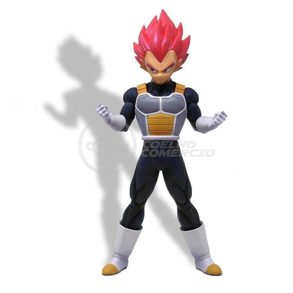 Boneco Vegeta Super Sayajin God Dragon Ball Z Super - 20Cm - 8