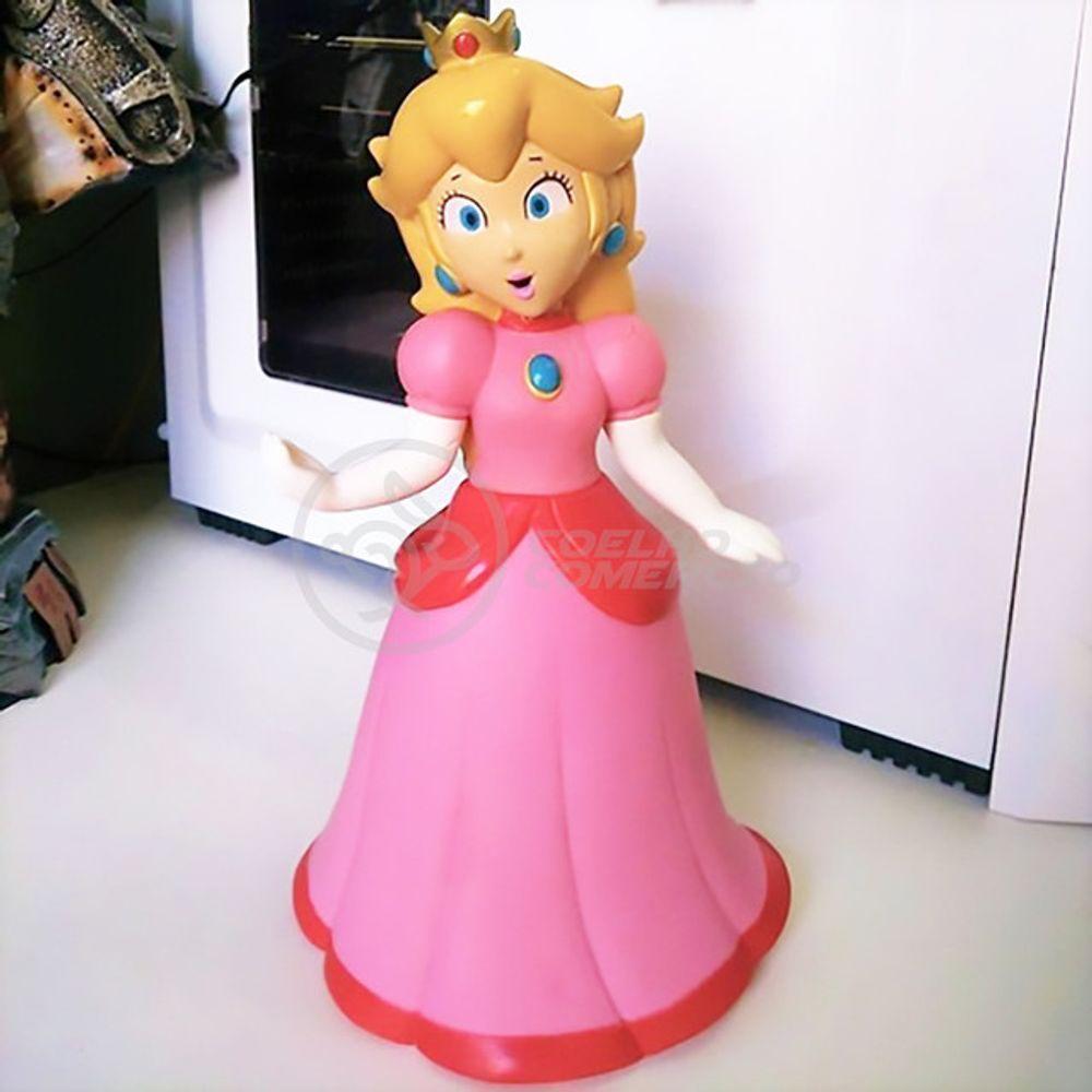 Boneco Action Figure Princesa Peach Toadstool 23Cm Mario - 10