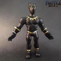 Kit Boneco Pantera Negra Marvel 16Cm + Caneca 350Ml - 7
