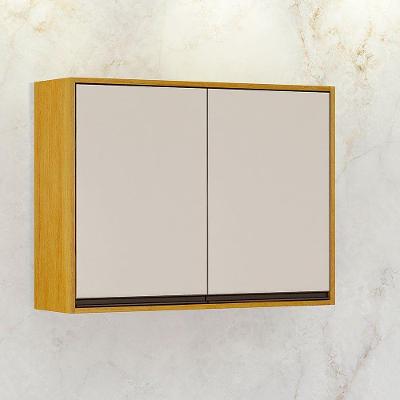 Armário Aéreo 2 Portas 1 Prateleira Eduarda Chf Móveis Cinamomo-off White
