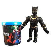 Kit Boneco Pantera Negra Marvel 16Cm + Caneca 350Ml - 1