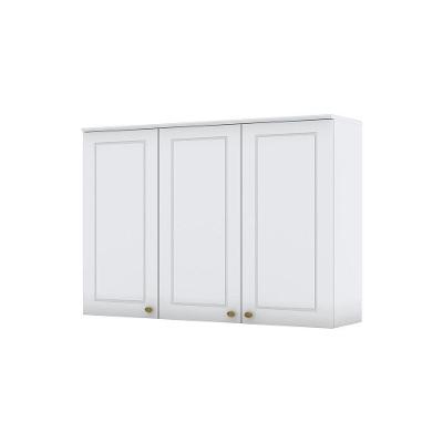Armário Aéreo 03 Portas 120 Cm Amy Branco Hp Casa 812 Branco Hp