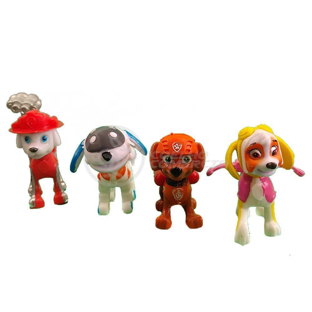 Kit 5 Bonecos Patrulha Canina Com 4 Skat Robo Dog 27 - 1