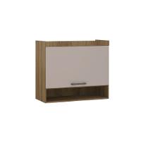 Armário Aéreo Maleiro Modulado 97cm 1 Porta Basculante Paris Luciane Móveis Avelã Pf Com Cinammon Pf - 8