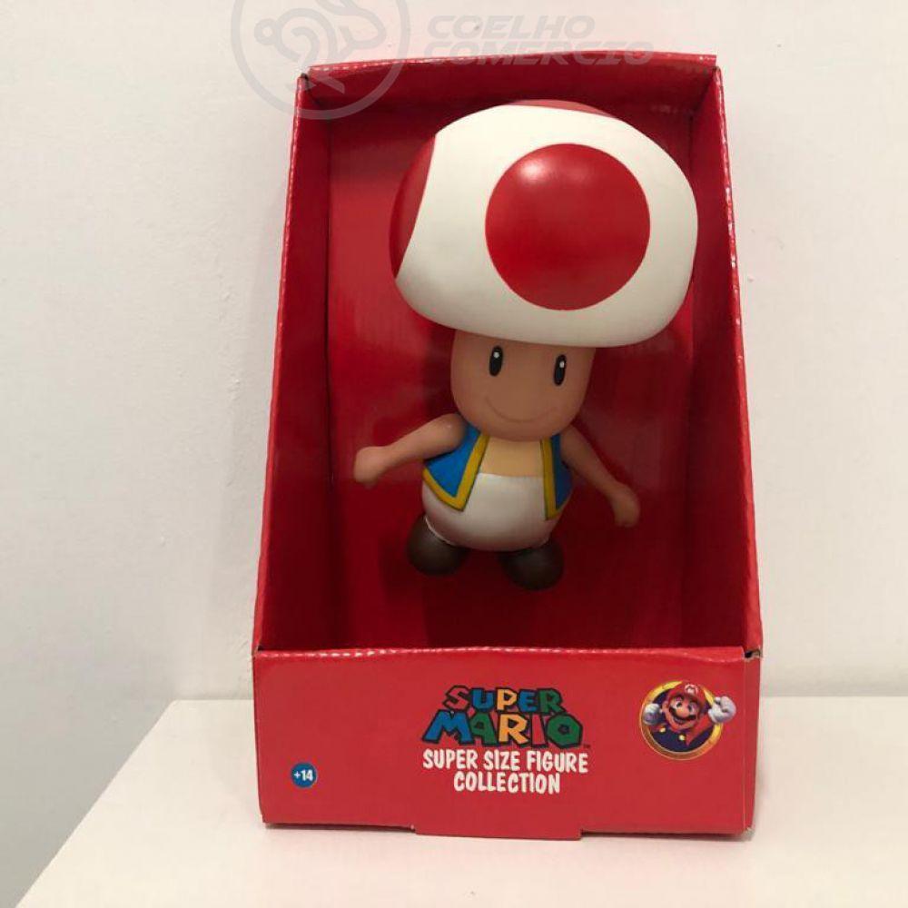Boneco Action Figure Cogumelo Toad Articulado 20cm - 10
