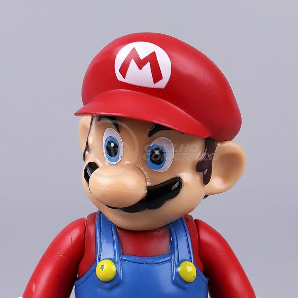 Boneco Action Figure Mario Super Size 23Cm Super Mario - 3