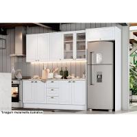 Armário Aéreo Cozinha Modulado Americana c/ 1 Porta 40cm Cinza - Henn - 2