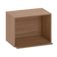 Armário Aéreo 58 Cm Com Nicho Micro Ondas Etna Poliman Carvalho Oak - 1