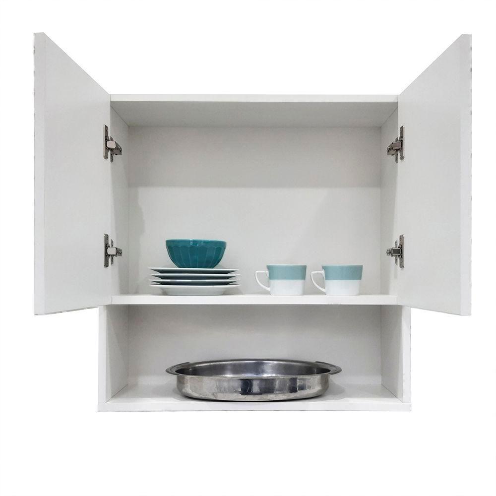 Armário Aéreo 2 Portas Parede Módulo Suspenso Para Cozinha - 5