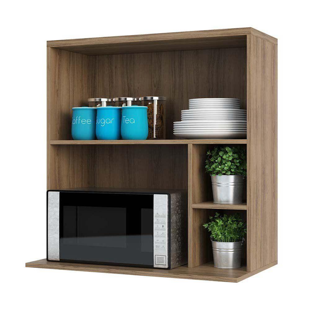 Armário Aéreo 80 Cm Nicho Micro Conjuntougado E Nicho - 5