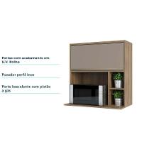 Armário Aéreo 80 Cm Nicho Micro Conjuntougado E Nicho - 2