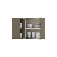 Armário Aéreo 1 Porta Connect Henn Duna Com Cristal - 3