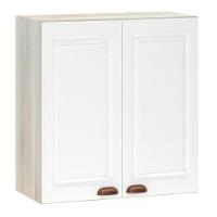 Armário Aéreo 70 Cm 2 Portas Legno Crema Com Branco Pet - 1