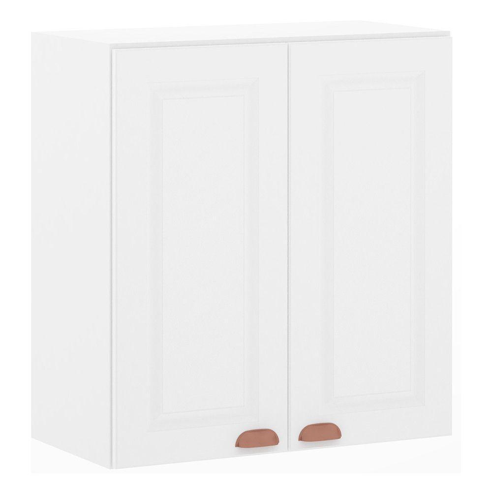 Armário Aéreo 70 Cm 2 Portas Branco Polar - 1