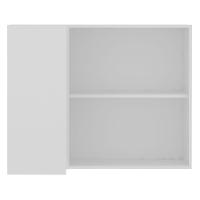 Armário Aéreo Canto Reto Conjugado 2 Portas C/Nicho Latera - 4