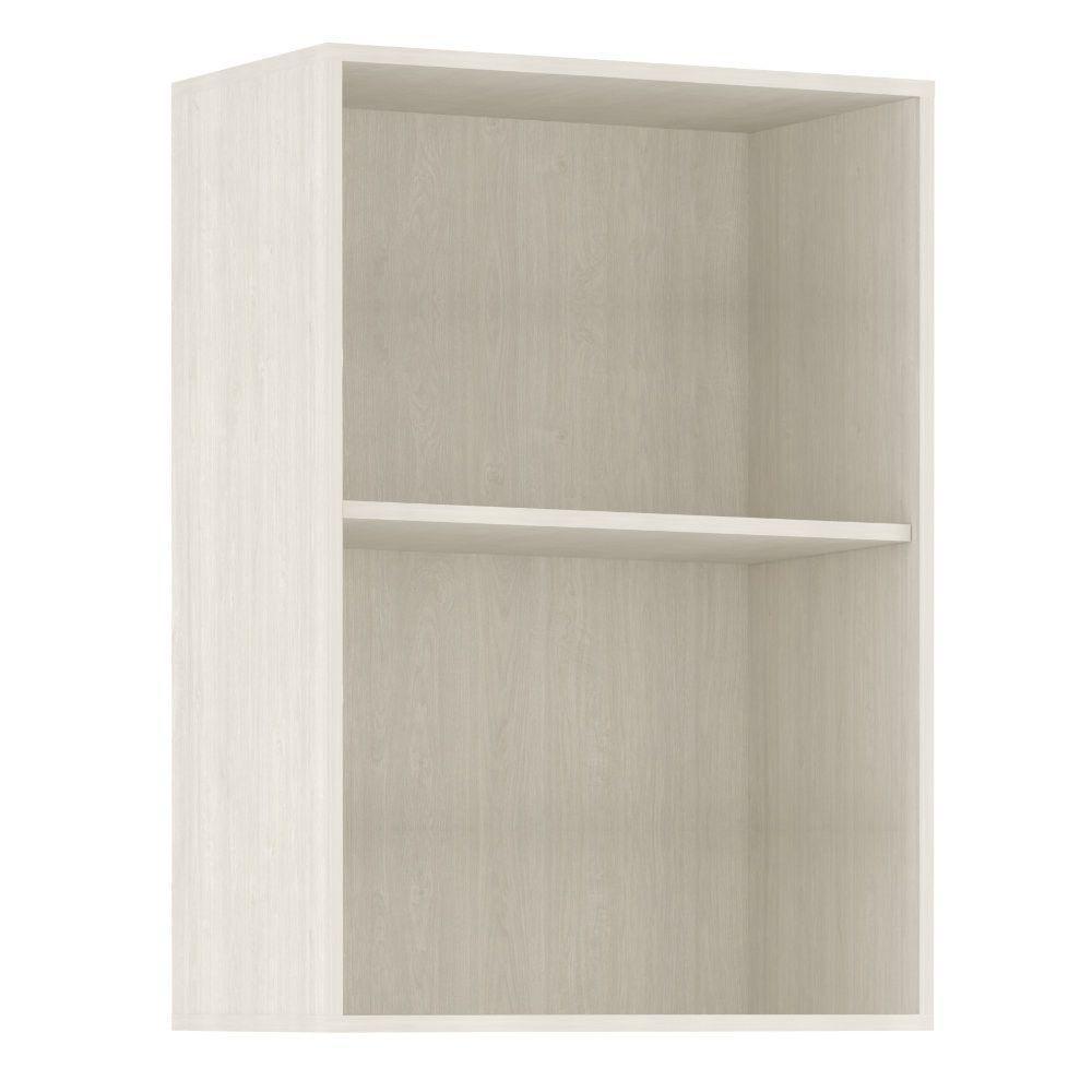 Armário Aéreo De Cozinha 60 Cm 2 Portas Linea Luciane Pátina Ff-mocca Laca - 2