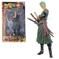Boneco Anime Action Figure One Piece 18cm - Roronoa Zoro - 3