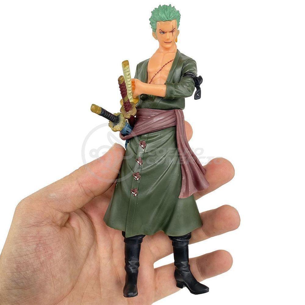 Boneco Anime Action Figure One Piece 18cm - Roronoa Zoro - 9