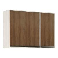 Armário Aéreo De Cozinha 120 Cm 3 Portas Linea Luciane Pátina Ff-avelã Ff - 1