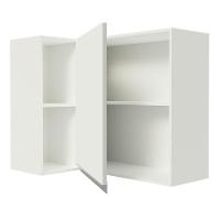 Armário Aéreo De Canto 100% Mdf Com Adega Branco Smart Madesa Branco - 5