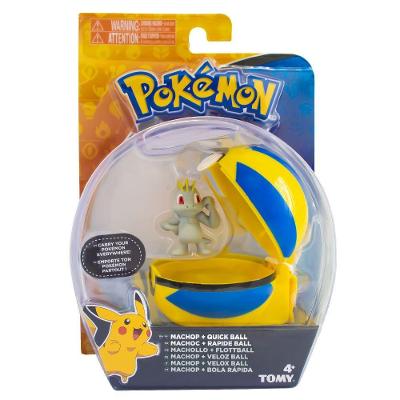 Pokemon Clip E Carry Machop Quickball - Sunny