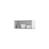 Armário De Cozinha Aéreo 01 Porta Basculante 80 Cm Nova York Henn Branco - 6