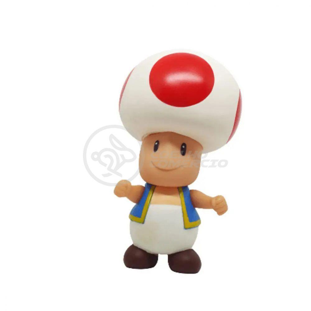 Boneco Action Figure Cogumelo Toad Articulado 20cm - 10