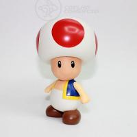 Boneco Action Figure Cogumelo Toad Articulado 20cm