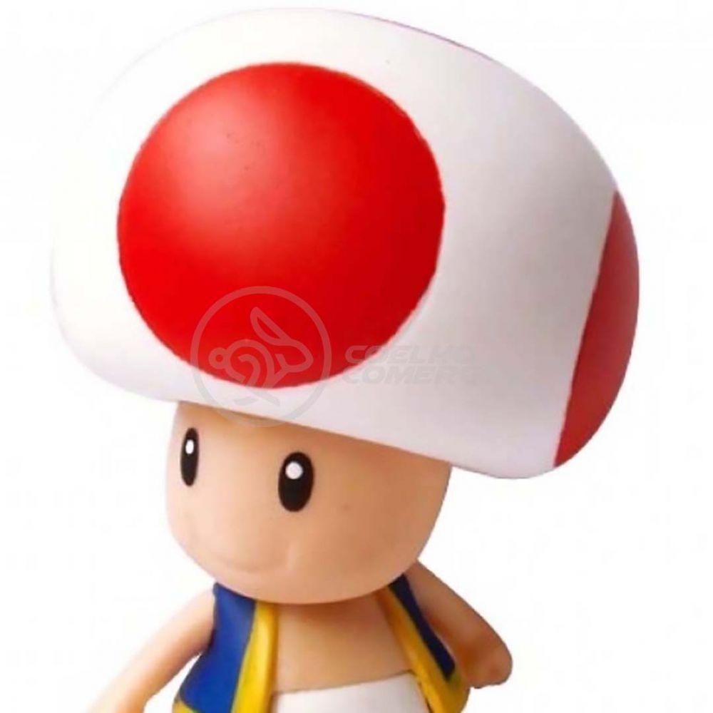 Boneco Action Figure Cogumelo Toad Articulado 20cm - 10