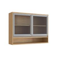 Armário Aéreo com 2 Portas Paris 3319 Freijo Off White - 1