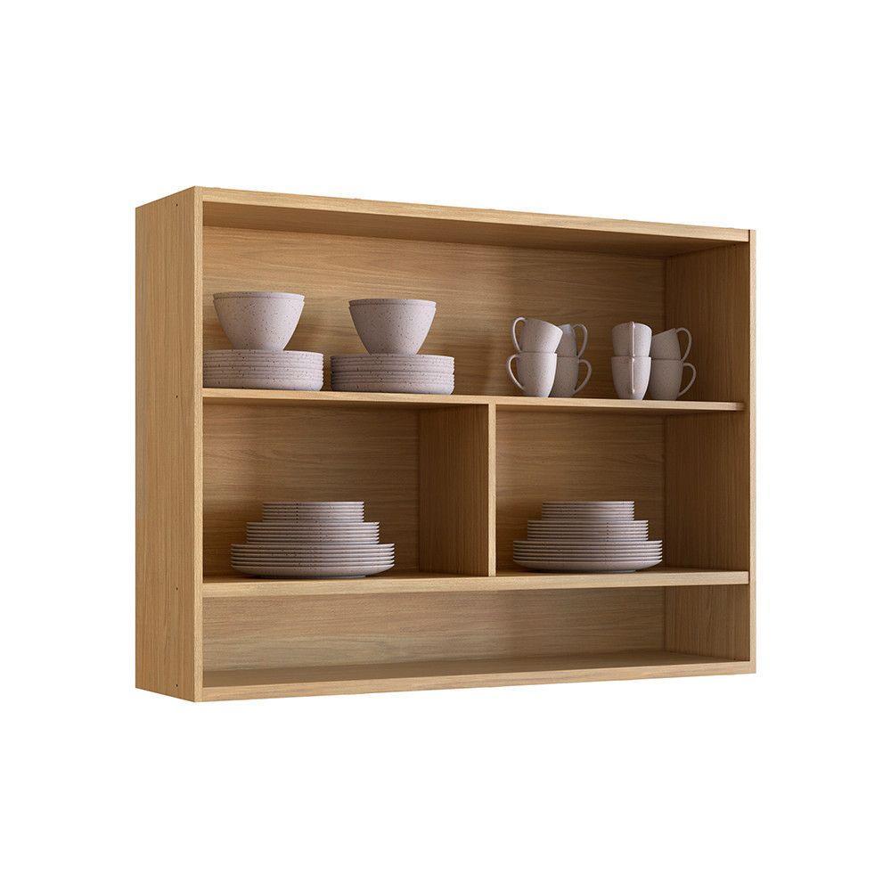 Armário Aéreo com 2 Portas Paris 3302 Freijo Off White - 3