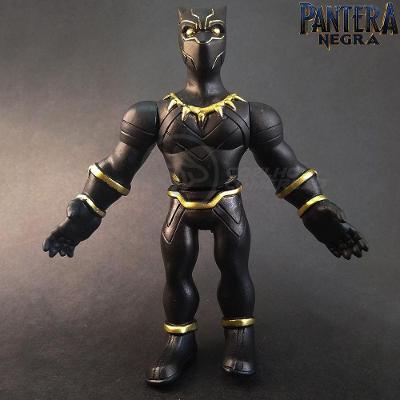 Kit Boneco Colecion. Pantera Negra 16Cm + Caneca