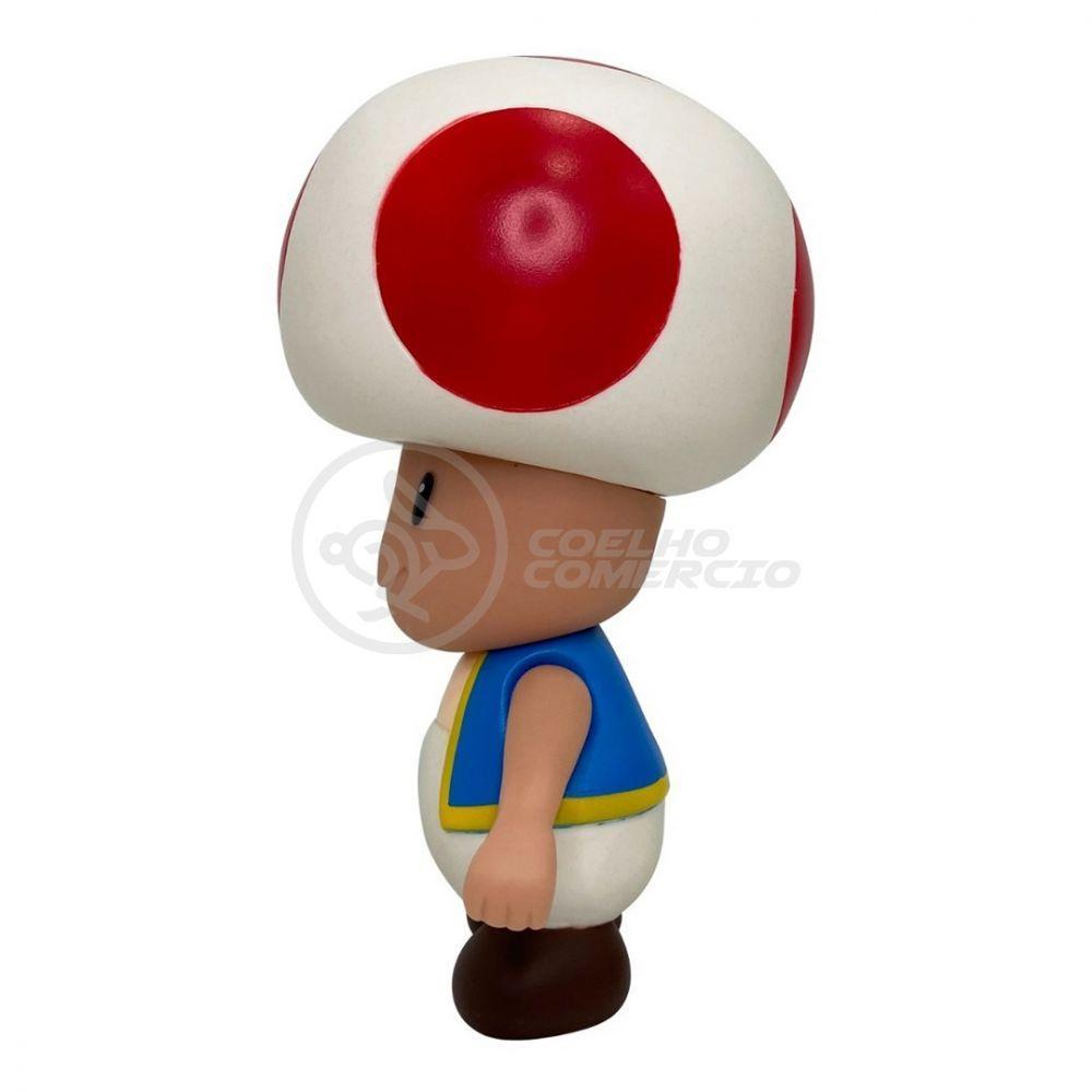 Boneco Action Figure Cogumelo Toad Articulado 20cm - 8