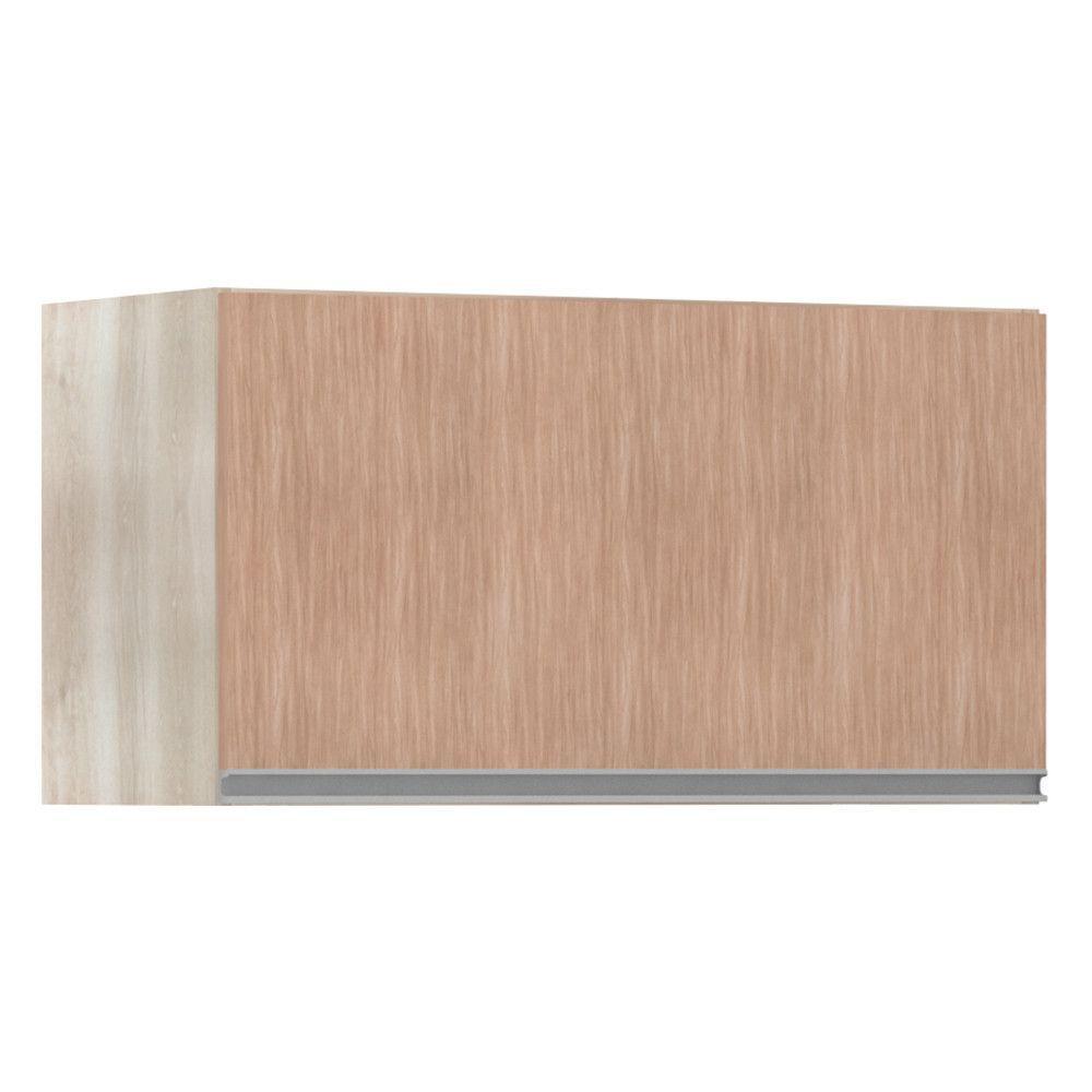 Armário Basculante 70cm 1 Porta Lis Legno Crema C/Cumaru - 1