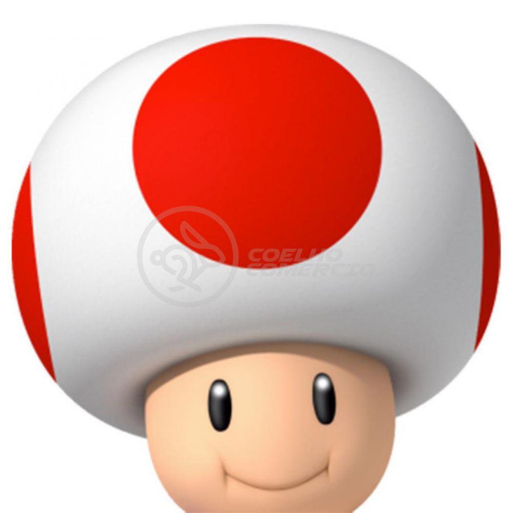 Boneco Action Figure Cogumelo Toad Articulado 20cm - 7