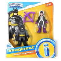Imaginext Dc Super Friends Batman E Caçadora - Fisher Price - 1