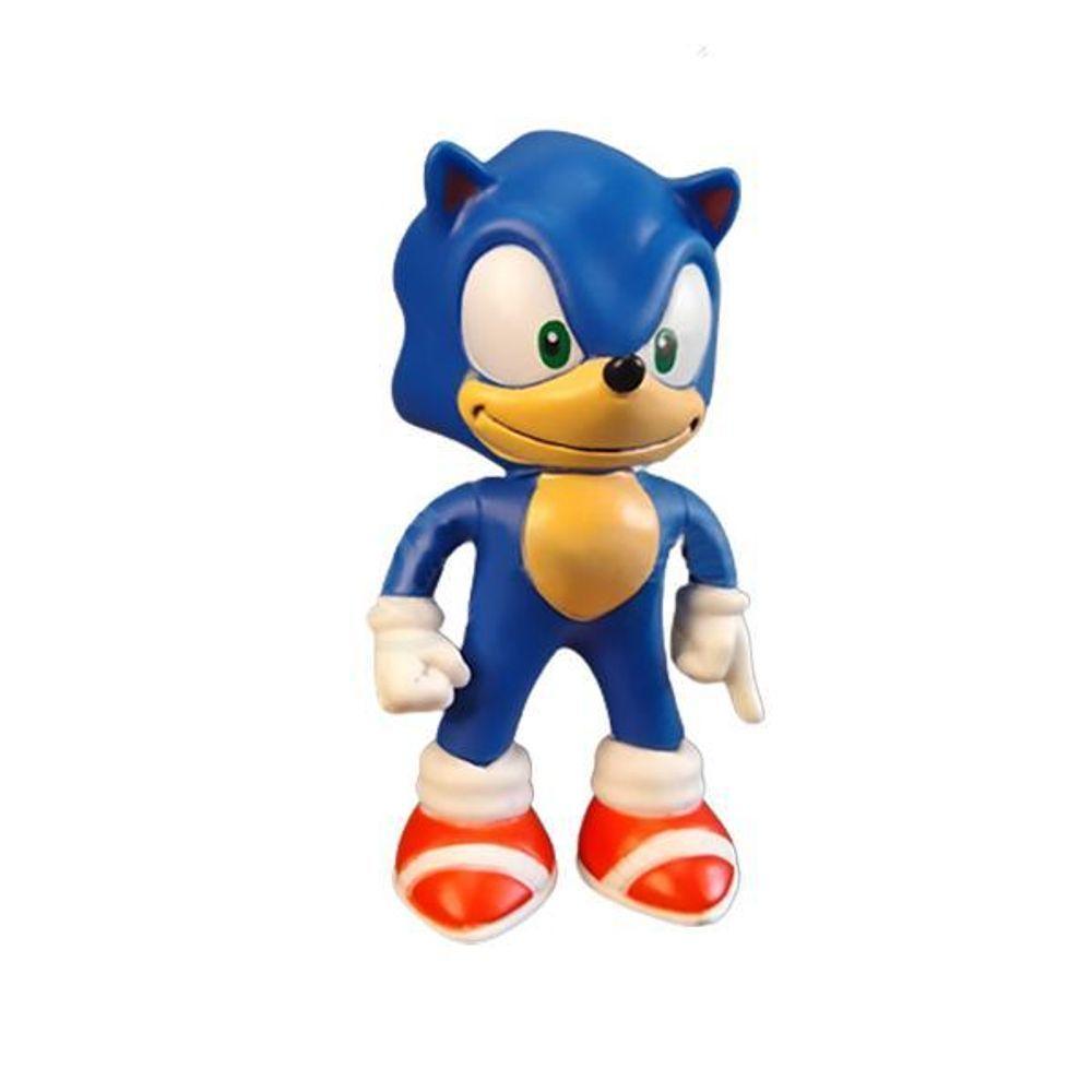 Kit Boneco Sonic Azul Articulado 15Cm + Caneca 350Ml Nº10 - 2