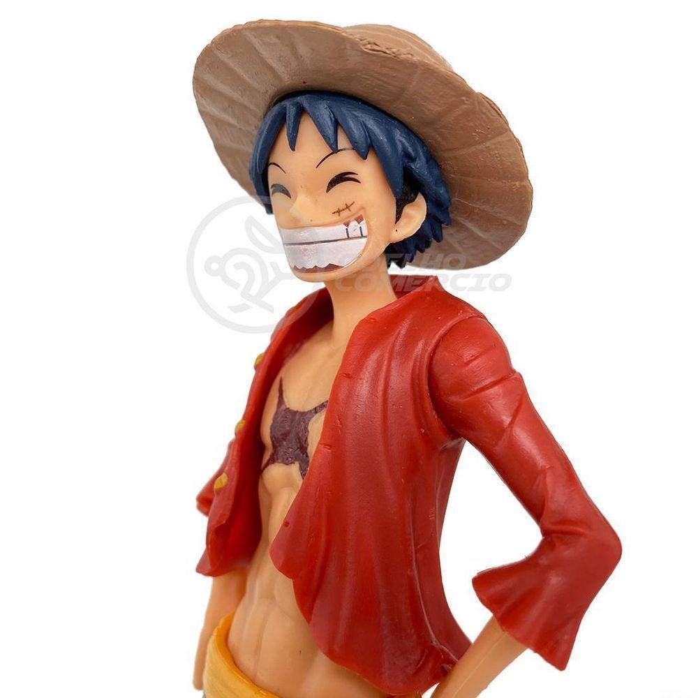 Boneco Anime Action Figure One Piece 18cm - Monkey D. Luffy - 7