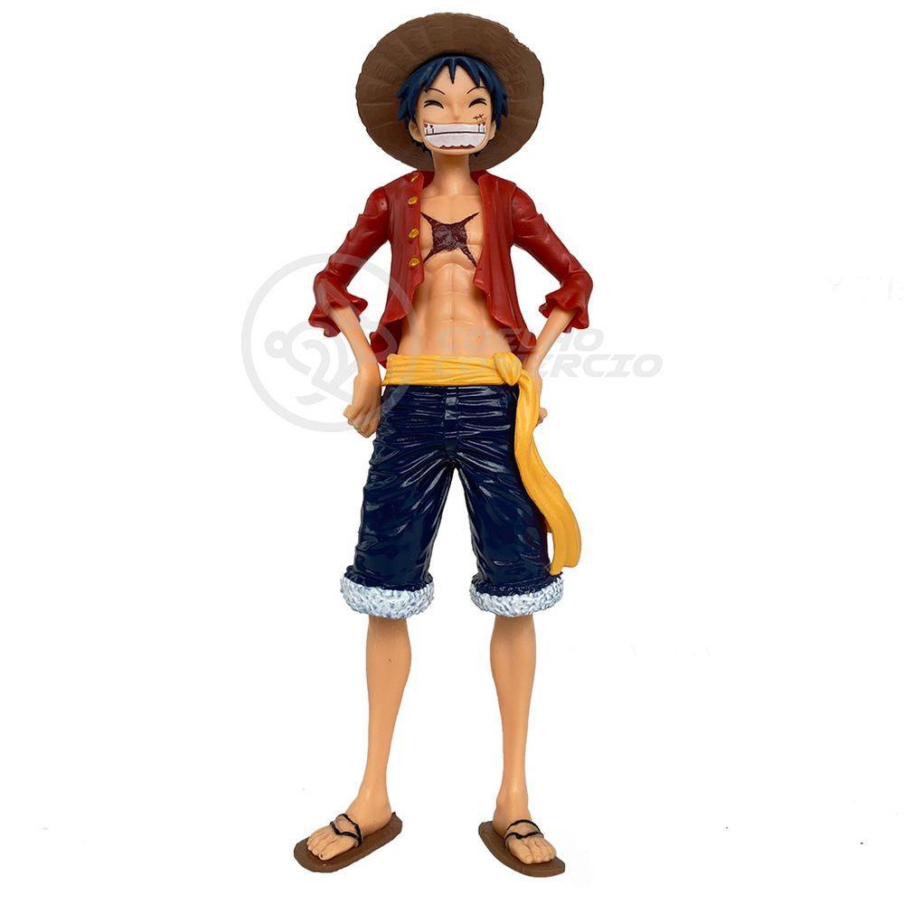 Boneco Anime Action Figure One Piece 18cm - Monkey D. Luffy - 9
