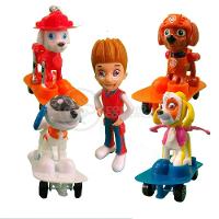 Kit 5 Bonecos Brinquedos Patrulha Canina Com 4 Skate 16 - 1