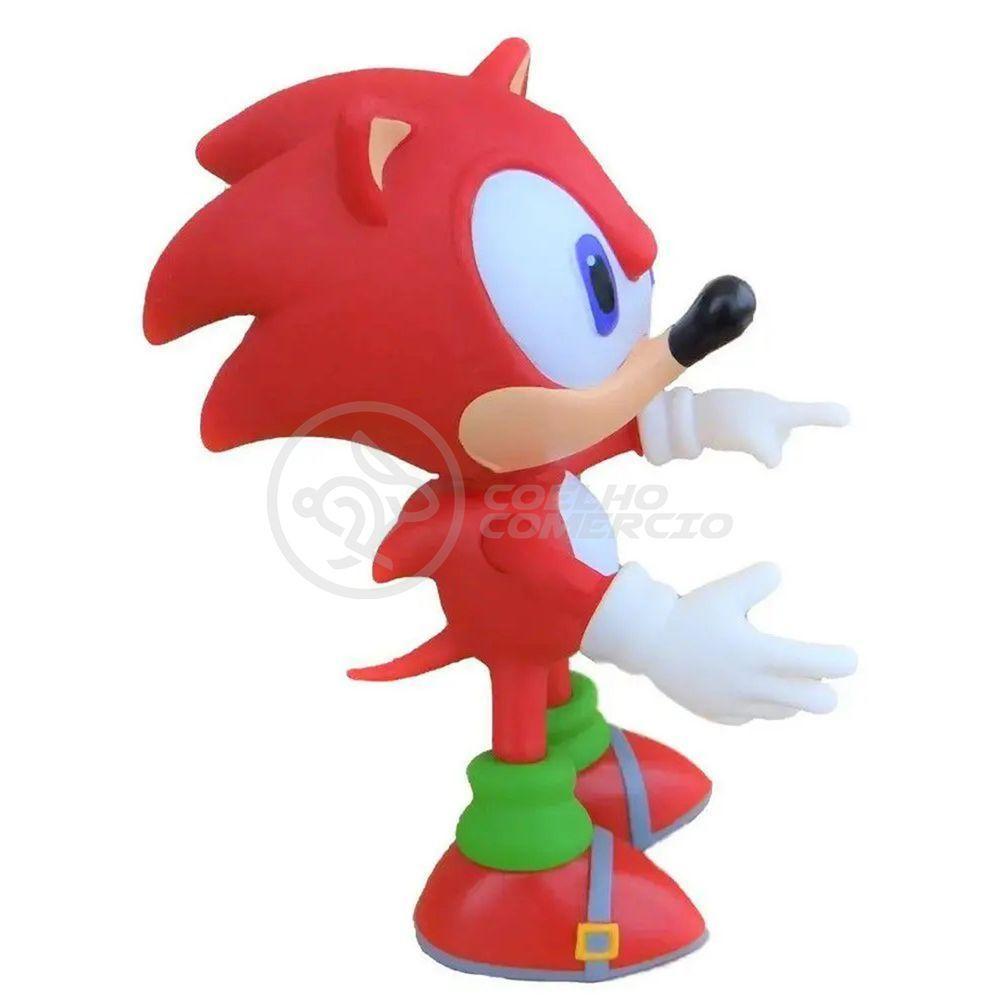 Boneco Action Figure Knuckles The Echidna 23Cm Sonic - 5