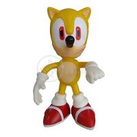 Boneco Action Figure Super Sonic 23cm Sonic
