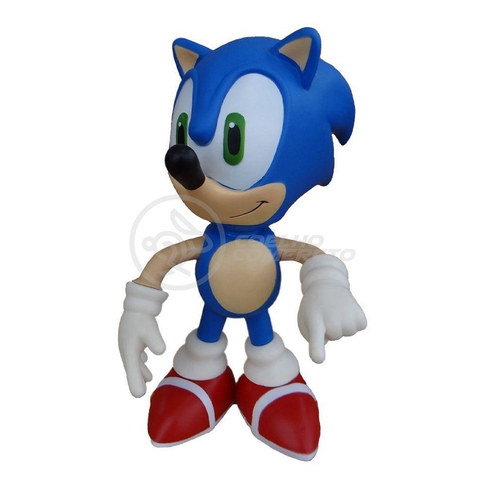 Boneco Action Figure Sonic 23cm Sonic - 3
