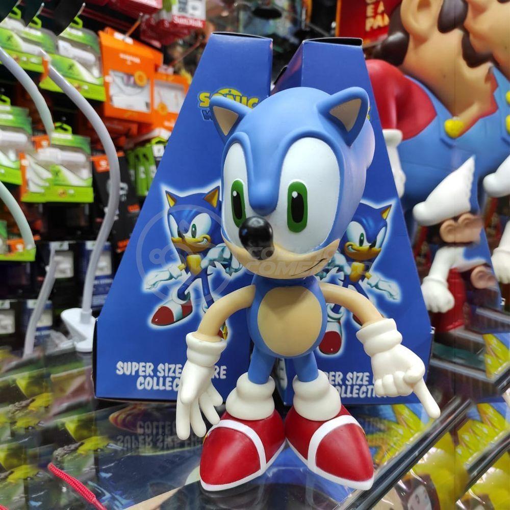 Boneco Action Figure Sonic 23cm Sonic - 6