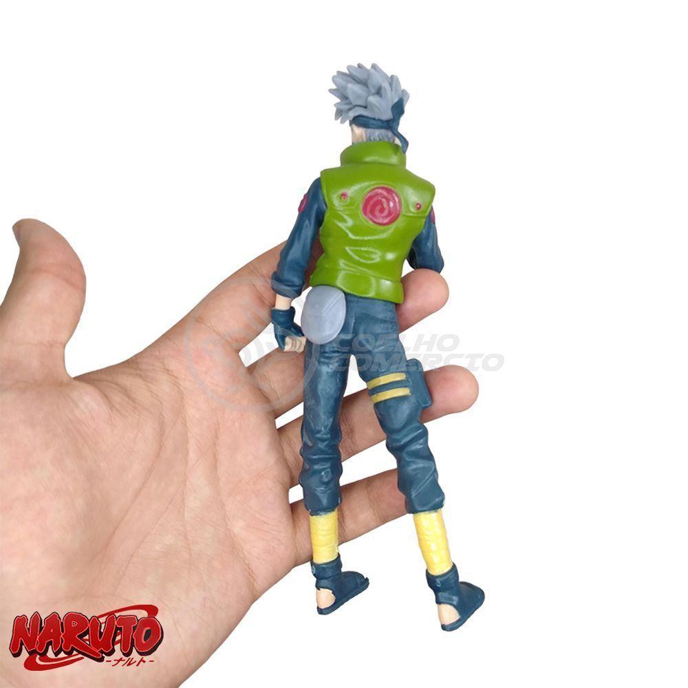 Boneco Action Figure Kakashi Hatake Sharingan 18Cm Naruto - 5